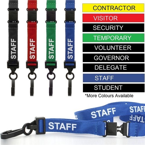 Pre printed lanyards - pre, neck