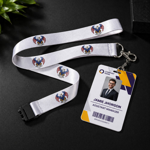 Custom printed card - custom, id