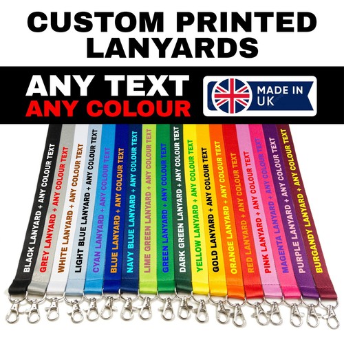 Printed lanyards personalised - lanyards,