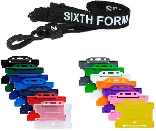 Sixth form lanyard - printed, id