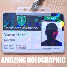 Holographic Staff ID Badges